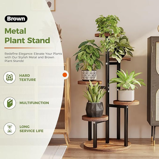 Tiered Indoor Plant Stand | Corner  Shelf