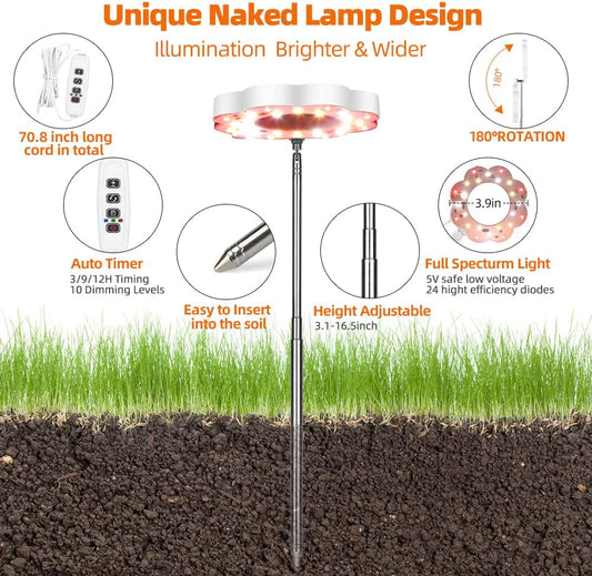 Full Spectrum LED Grow Light for Indoor Plants