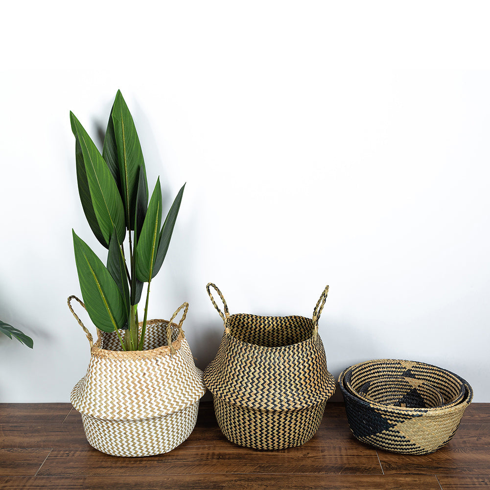 Natural Seagrass Plant Pot Cover