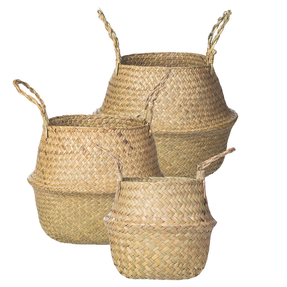 Natural Seagrass Plant Pot Cover