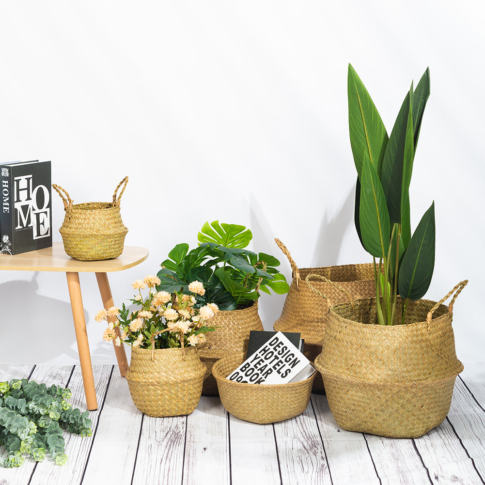 Natural Seagrass Plant Pot Cover