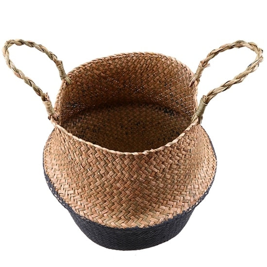 Natural Seagrass Plant Pot Cover