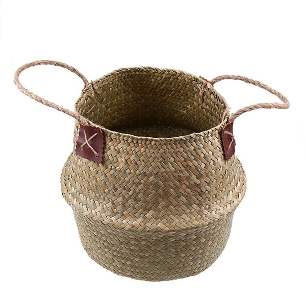 Natural Seagrass Plant Pot Cover